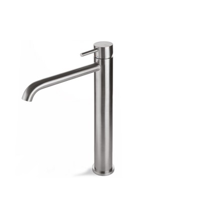 Factory Supply Low Price Water Tap Stainless Steel Polished Fast Open Basin Faucet Water Tap